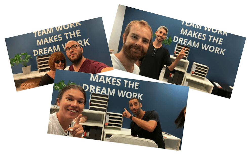 Eloops Team Building Activity - team work makes the dream work